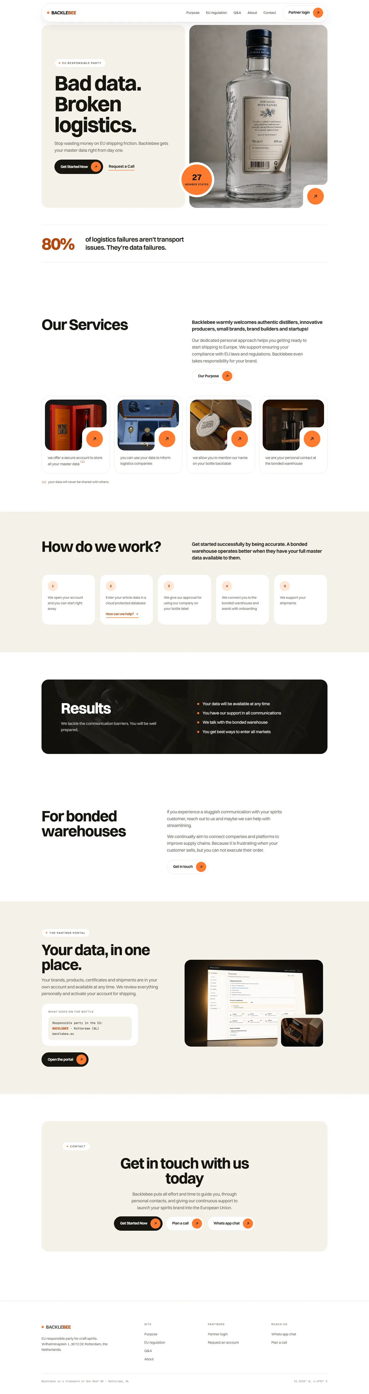 Website Backlebee
