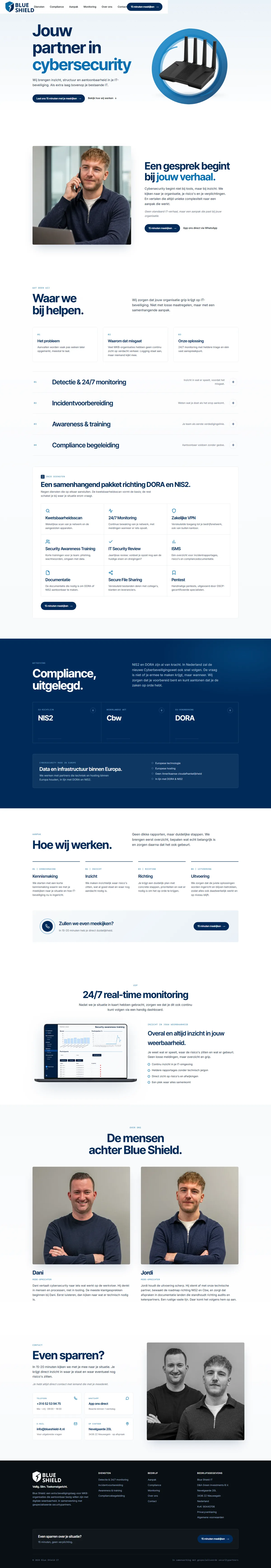 Website Blue Shield IT